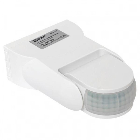 Датчик движения (ИК) MS-40 настен. 1200Вт 180град. до 12м IP44 PROxima EKF dd-ms-40
