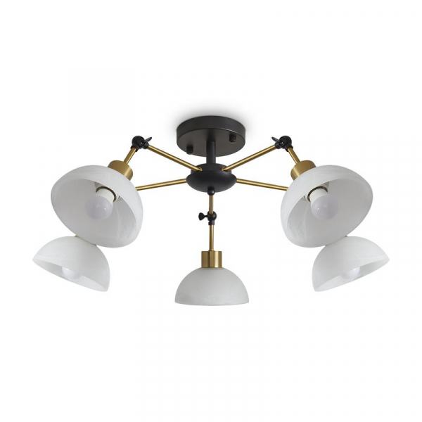 Светильник Bessie 5х60Вт E27 IP20 подвесной Freya FR5526PL-05BBZ