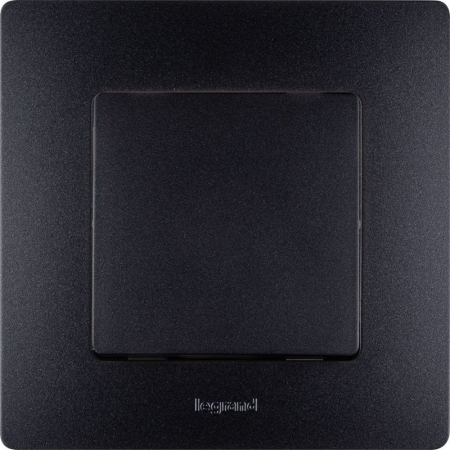 Рамка 1-м СП Etika IP20 антрацит IEK 672581