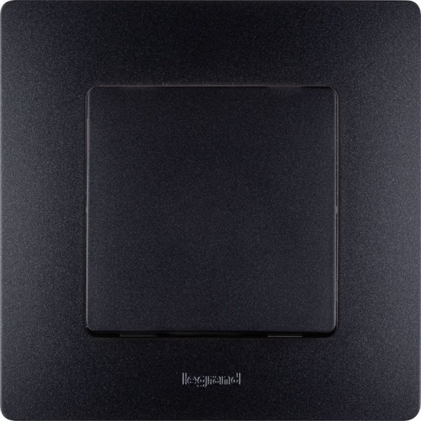 Рамка 1-м СП Etika IP20 антрацит IEK 672581