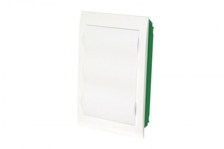 Корпус встраиваемый City9 Box IT 3 ряда 36мод. 2 розетки с бел. дверцей SE EZ9E312P2FIT