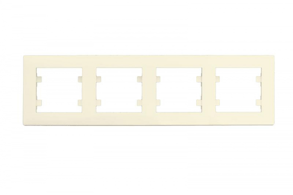Рамка 4-м Karea RIZZ крем Makel 88010704