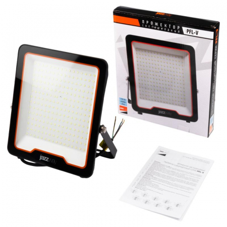 Прожектор светодиодный PFL-V 150Вт 6500К IP65 ДО JazzWay 5039773