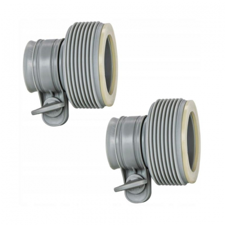 Комплект переходников В для шлангов d32мм на d38мм (29061) (уп.2шт) INTEX 6941057420677