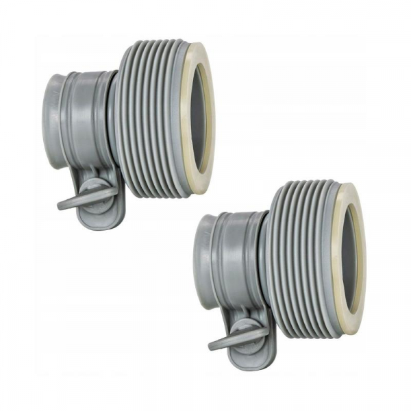 Комплект переходников В для шлангов d32мм на d38мм (29061) (уп.2шт) INTEX 6941057420677