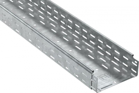 Лоток листовой перфорир. 300х80 L3000 сталь HDZ IEK CLP10-080-300-3-M-HDZ