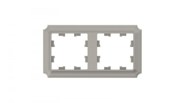 Рамка 2-пост. AtlasDesign Antique универс. шампань SE ATN100502