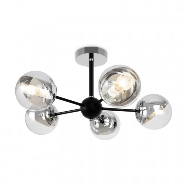Светильник Sonnet 40Вт E14х5 IP20 подвесной Freya FR5271PL-05B