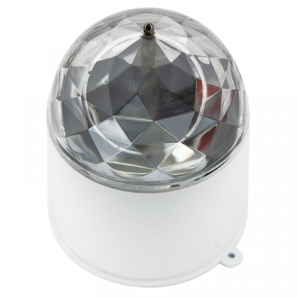 Лампа светодиодная "Диско" 6Вт шар 3LED RGB 230В IP20 в компакт. корпусе Neon-Night 601-252