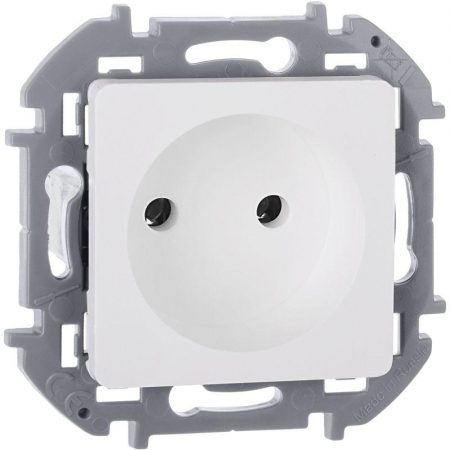 Розетка 1-м СП Inspiria 16А IP20 250В 2P механизм бел. IEK 673710