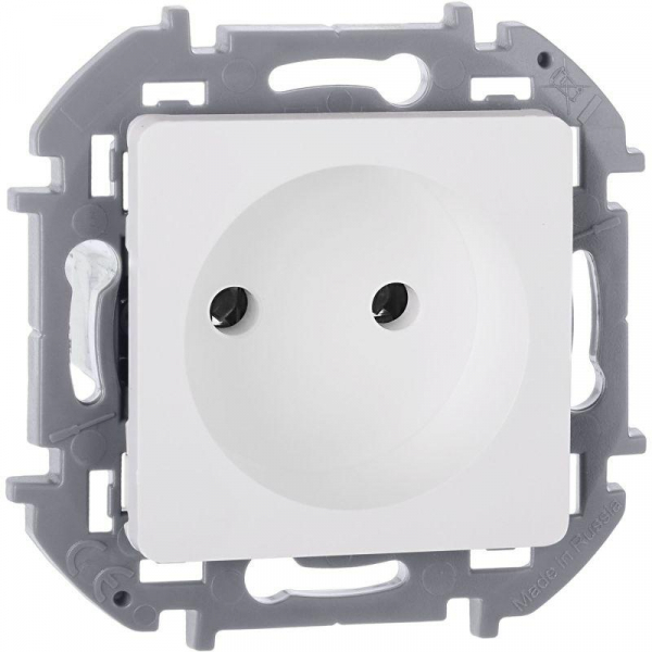 Розетка 1-м СП Inspiria 16А IP20 250В 2P механизм бел. IEK 673710