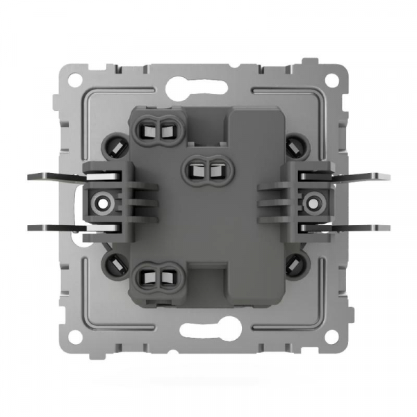 Выключатель 1-кл. СП Pixel 10А IP20 механизм перламутр. TOKOV ELECTRIC TKE-PX-V1-C04