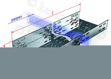 Лоток листовой перфорированный 100х65 1мм ЛМ 100х65 УХЛ2.5 КЭМЗ 101 103323 48