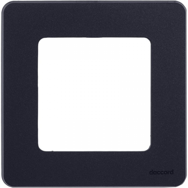 Рамка 1-м СП Inspiria IP20 антрацит IEK 673933