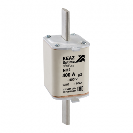 Вставка плавкая OptiFuse NH2 315 400AC 0 gG УХЛ3 КЭАЗ 144760