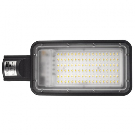 Светильник светодиодный PSL 08 GR 150Вт 5000К IP65 140/70град. ДКУ уличный консольный с линзовым модулем JazzWay 5045842
