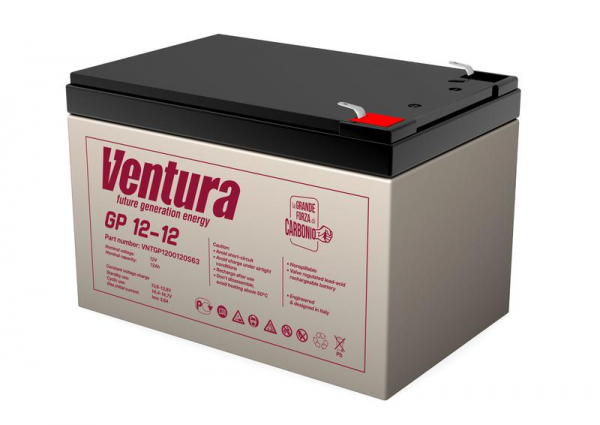 Аккумулятор 12В 12А.ч GP 12-12 Ventura