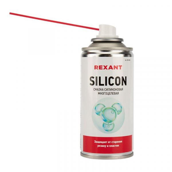 Смазка силиконовая многоцелевая SILICON 210мл Rexant 85-0008