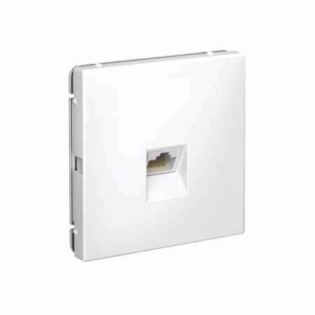 Розетка компьютерная ArtGallery RJ45 кат.5E механизм лотос SE GAL001383