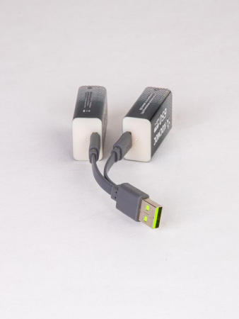 Аккумулятор крона Li-ion 9В 650мВт.ч (уп.2шт) КОСМОС KOCLi9V650mAh2B