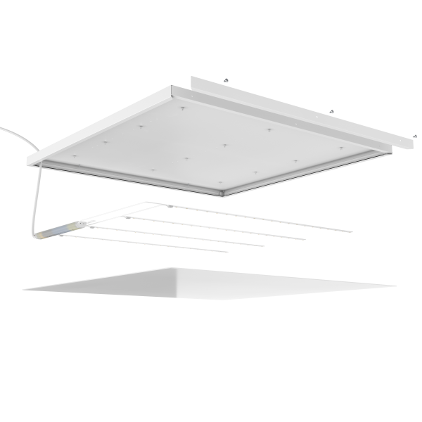 Грильято Standart 588x588x20 60Вт 3000К Микропризма