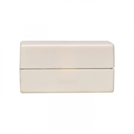Адаптер проходной RJ45-RJ45 кат.5E неэкранир. TERACOM бел. EKF TRC-INLC-2RJ45-5EUTP-WH