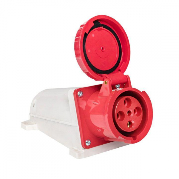 Розетка наружн. уст. 63А 380В 3P+РЕ IP67 (134) EKF ps-134-63-380
