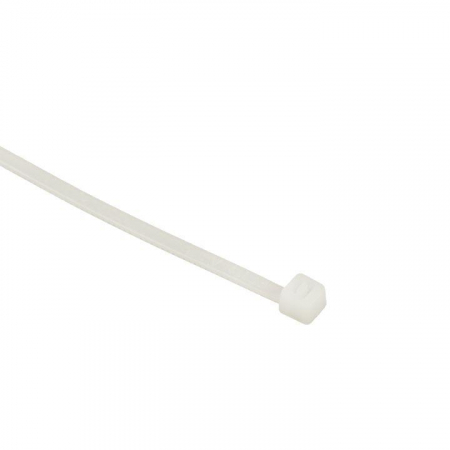 Хомут кабельный 2.5х80 нейл. бел. (уп.100шт) EKF plc-c-2.5x80