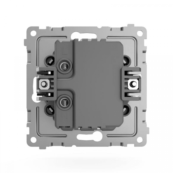 Розетка 2-м USB СП Pixel тип A+A 5В 1х2.1А 2х1.05А механизм карбон TOKOV ELECTRIC TKE-PX-2USB-C14
