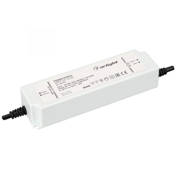 Блок питания ARPV-SP-12150 (12В 12.5А 150Вт) (IP67 пластик) Arlight 041916