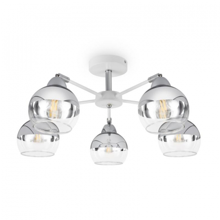 Светильник Jasper 60Вт E27х5 IP20 подвесной Freya FR5225PL-05W