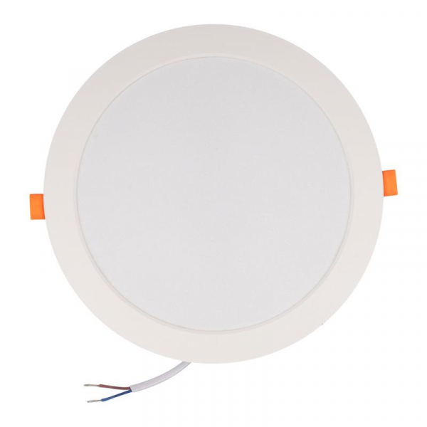Светильник светодиодный PLED DL7 WH Downlight 24Вт 4000К 220х26мм IP54 ДВО встраив. Pro JazzWay 5042568