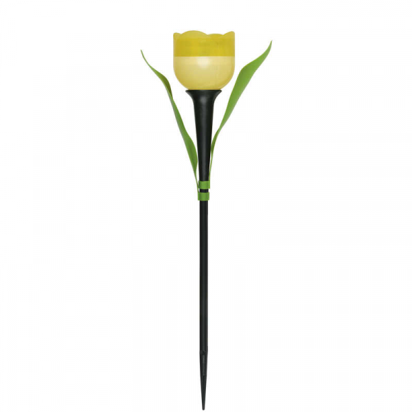 Светильник садовый USL-C-452/PT305 "Желтый тюльпан" YELLOW TULIP IP44 солнечная батарея Uniel UL-00004277
