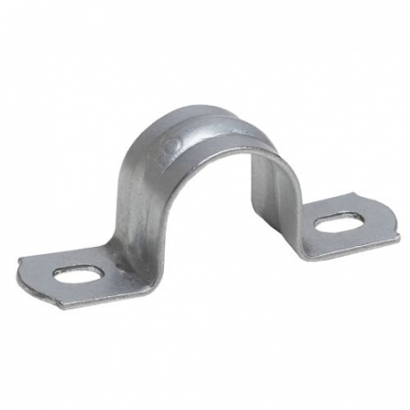 Скоба двухлапковая d21-22мм метал. (уп.100шт) SMD-21-22 Эра Б0036428