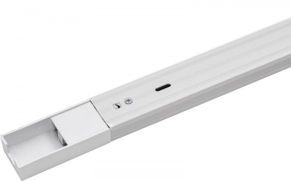 Шинопровод L1000 PTR P 1M-WH пластик бел. JazzWay 5051973