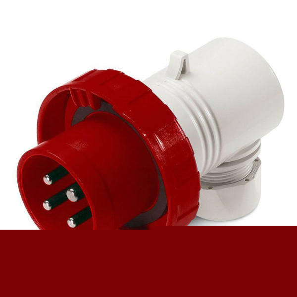 Вилка кабельная угловая 16А 3P+E+N 400В IP67 DKC DIS2261637
