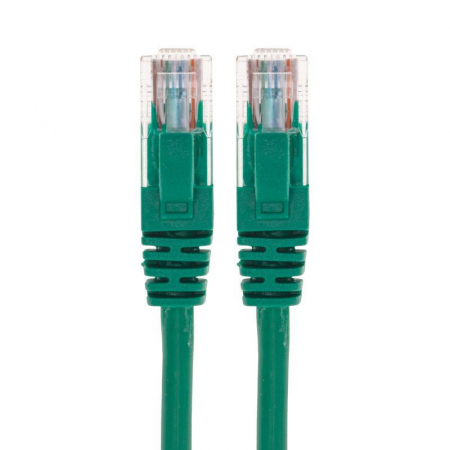Патч-корд U/UTP CAT 5e RJ45-RJ45 26AWG LSZH зел. 1.5м Rexant 02-0106-105