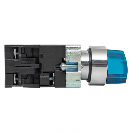 Переключатель BD21 2P с син. подсветкой 230В NO PROxima EKF xb2-bk21-b-230