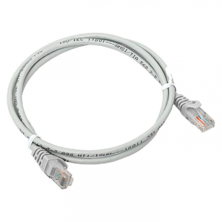 Патч-корд кат.5E UTP неэкранир. PVC сер. 1.0м TERACOM PRO EKF TRP-5EUTP-PVC-1M-GY