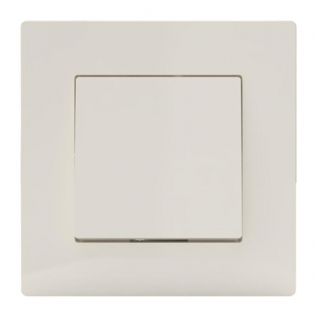 Выключатель 1-кл. СП Pixel 10А IP20 в сборе беж. TOKOV ELECTRIC TKE-PX-V1F-C02