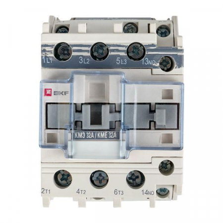 Контактор КМЭ 32А кат. 380В AC 1НЗ EKF ctr-s-32-380-nc