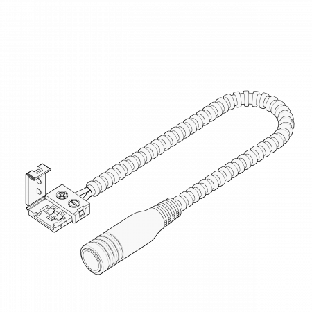 Коннектор Jack для одноцветной светодиодной ленты 8мм