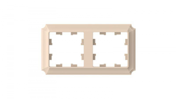 Рамка 2-м AtlasDesign Antique универс. песочн. SE ATN101202