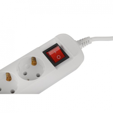 Удлинитель 3х10м с заземл. 16А IP20 GREEN LINE UDL-16-3100-ES ПВС 3х1 с выкл. Эра Б0065040