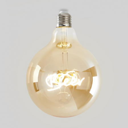 Лампа светодиодная филаментная Loft 271 G125 4Вт 2500К E27 Voltega 8555
