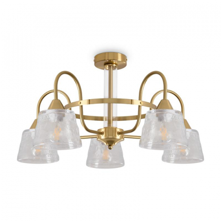 Светильник Caramel 5х60Вт E27 IP20 подвесной Freya FR5522PL-05BS1