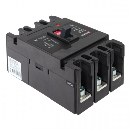 Выключатель автоматический 3п 100А 25кА LS250 ProPact EKF mccb-250-25-3-100-ls