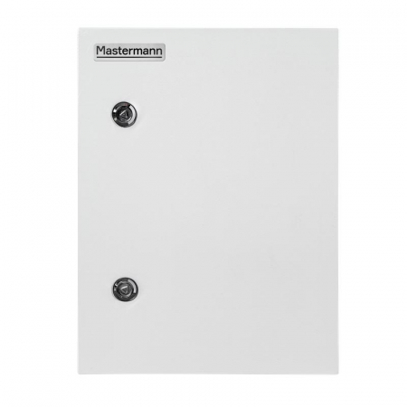 Шкаф монтажный 300x400x220мм IP66 12У+ Mastermann 00-01020311