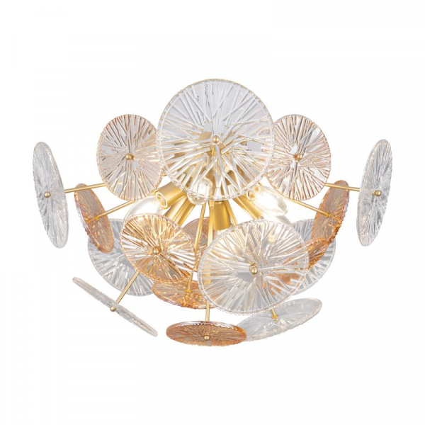 Светильник Brillia 60Вт E14х6 IP20 потолочн. Freya FR5274CL-06G